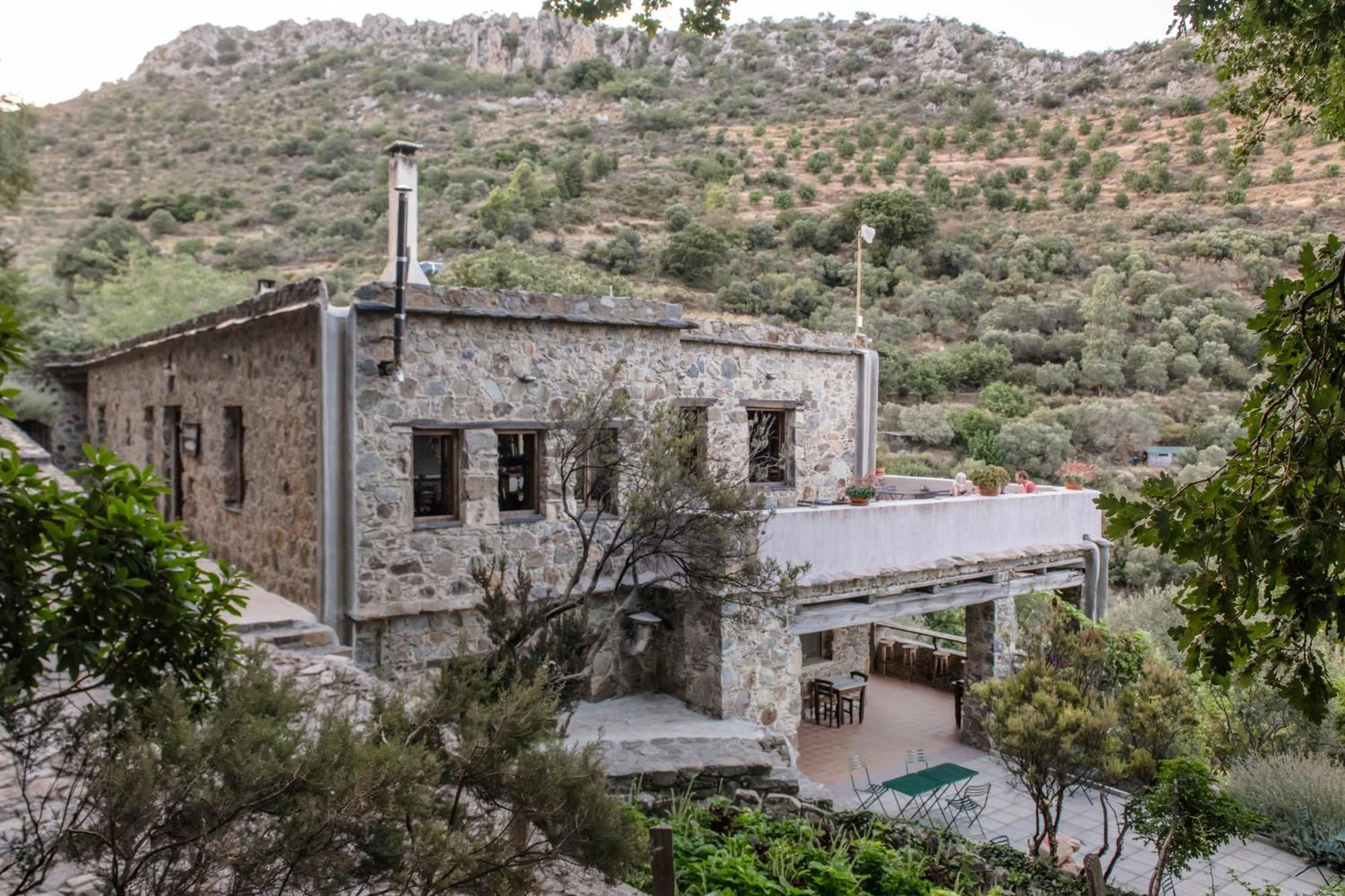 Μilia Mountain Retreat Hotel Vlátos Buitenkant foto
