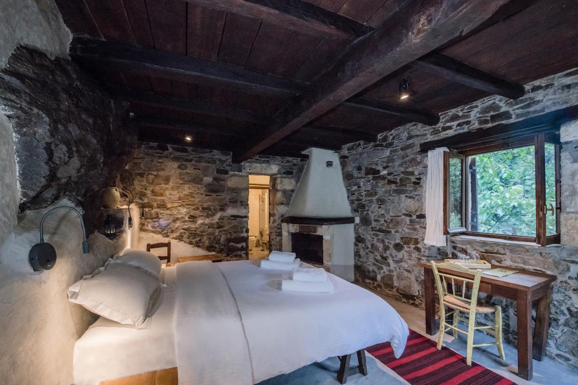 Μilia Mountain Retreat Hotel Vlátos Buitenkant foto