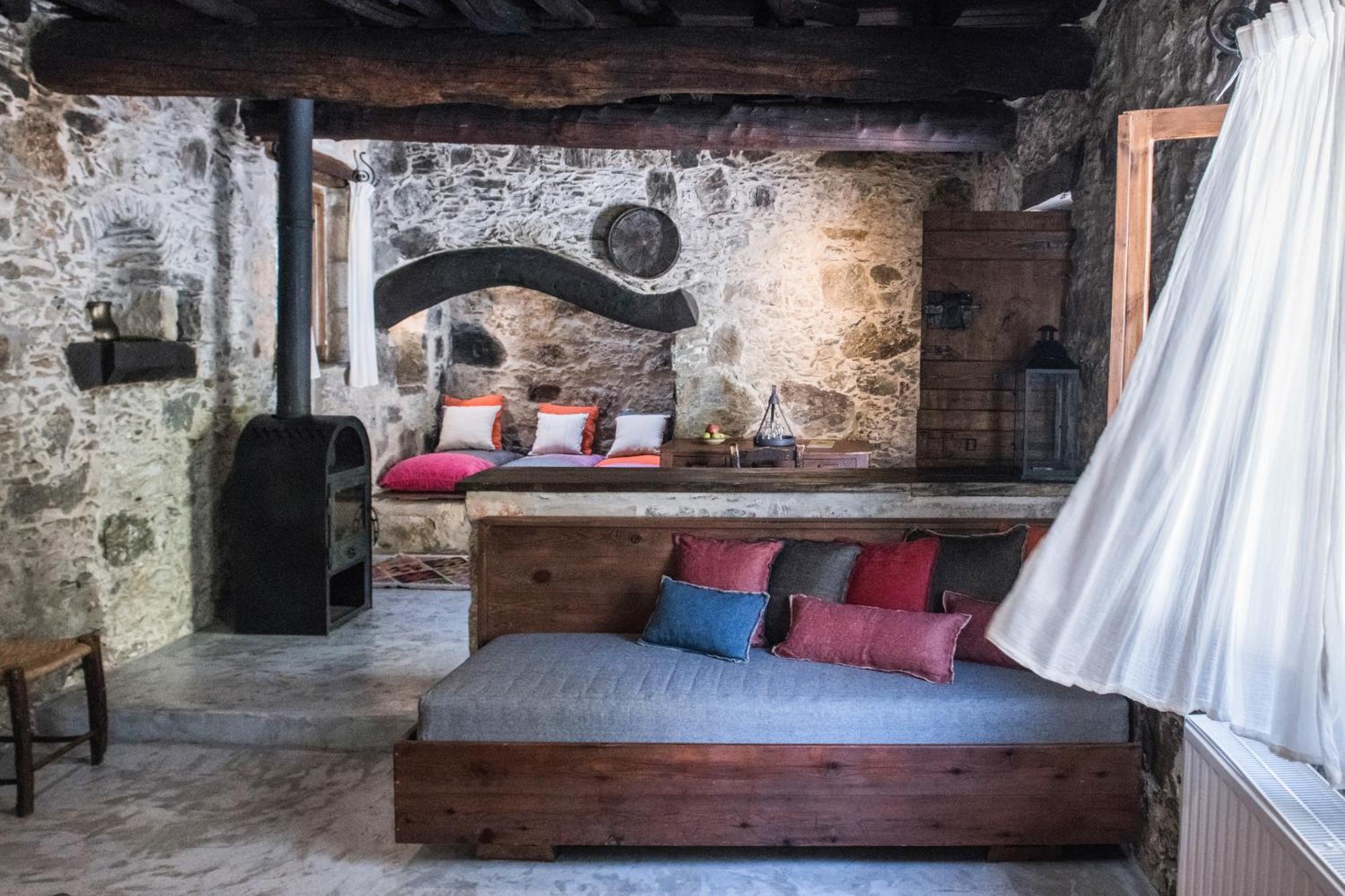 Μilia Mountain Retreat Hotel Vlátos Buitenkant foto