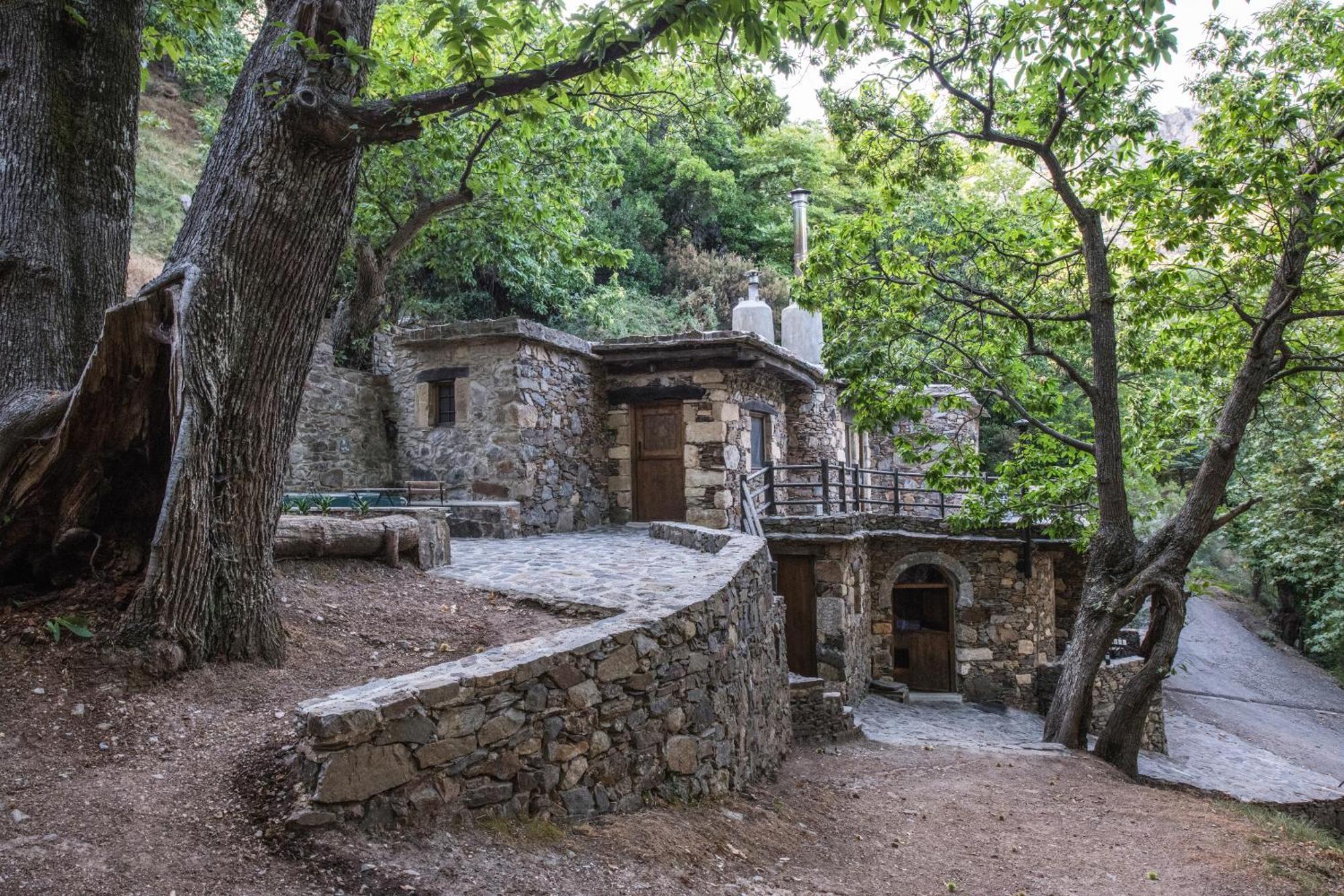 Μilia Mountain Retreat Hotel Vlátos Buitenkant foto