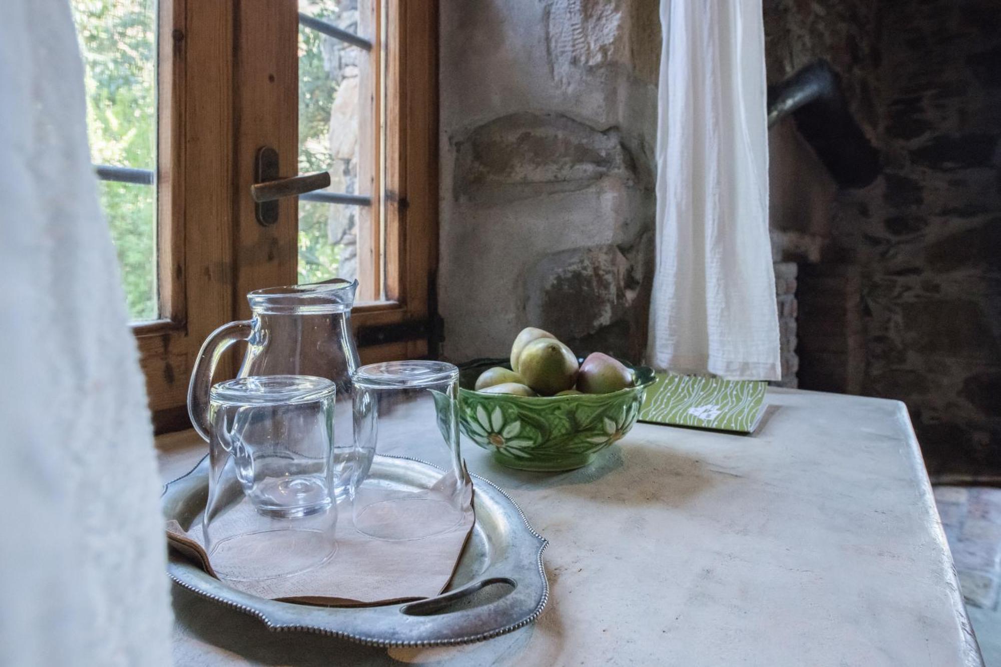Μilia Mountain Retreat Hotel Vlátos Buitenkant foto